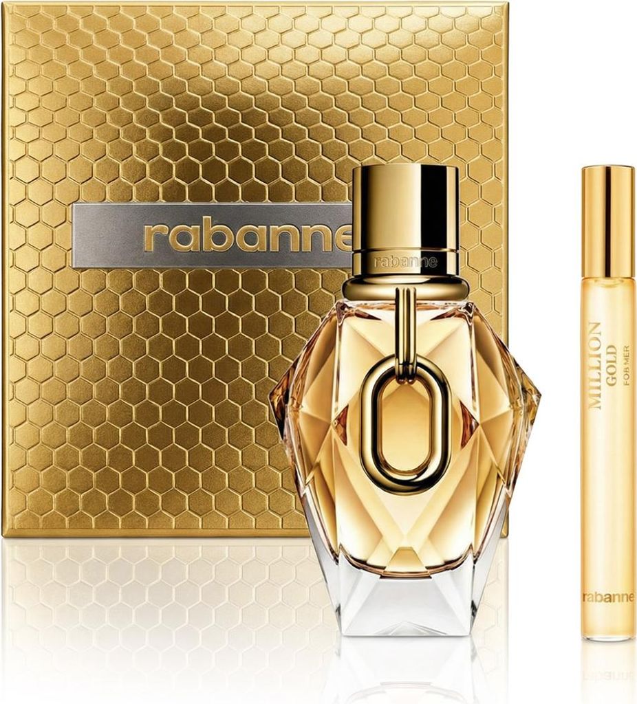 Paco Rabanne Million Gold For Her Geschenkset Eau de Parfum 90ml/Eau de Parfum 20ml