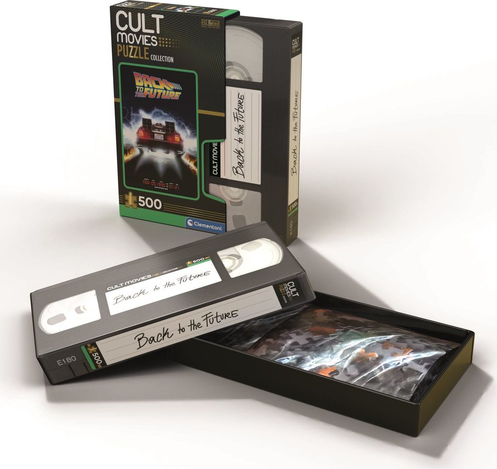 Zurück in die Zukunft Puzzle – Clementoni – 500 Teile – Kultfilme-Sammlung