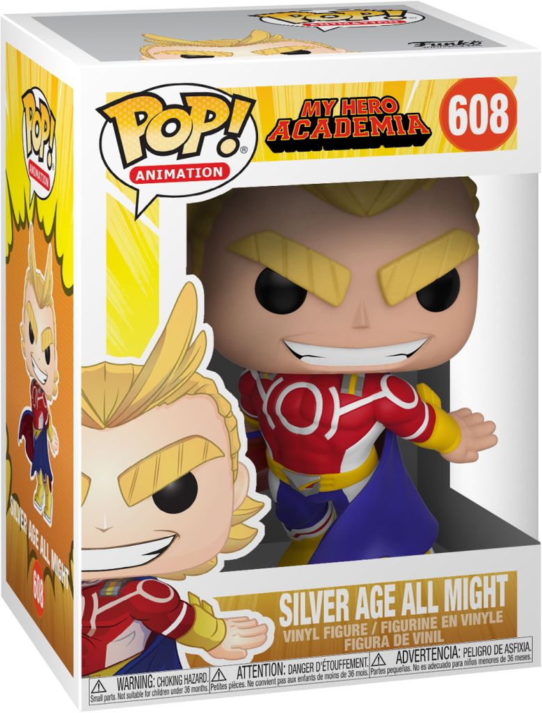 My Hero Academia - Silver Age All Might 608 - Funko Pop! - Produktbild 