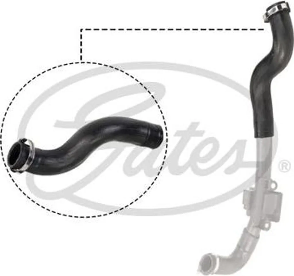 GATES 09-0522 Tubo Flessibile Aria Sovralimentazione OE 8200534296 Kangoo
