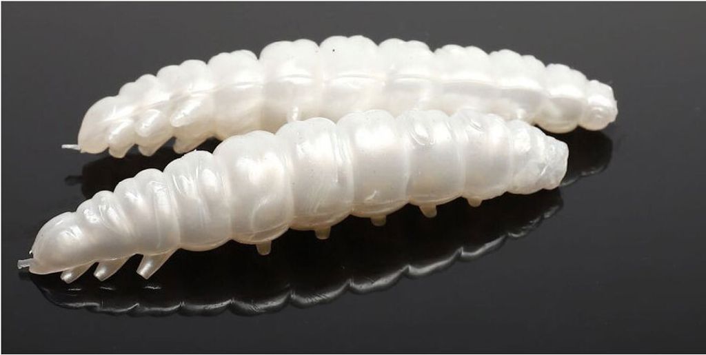 Libra Lures Larva Kunstköder (silver pearl)