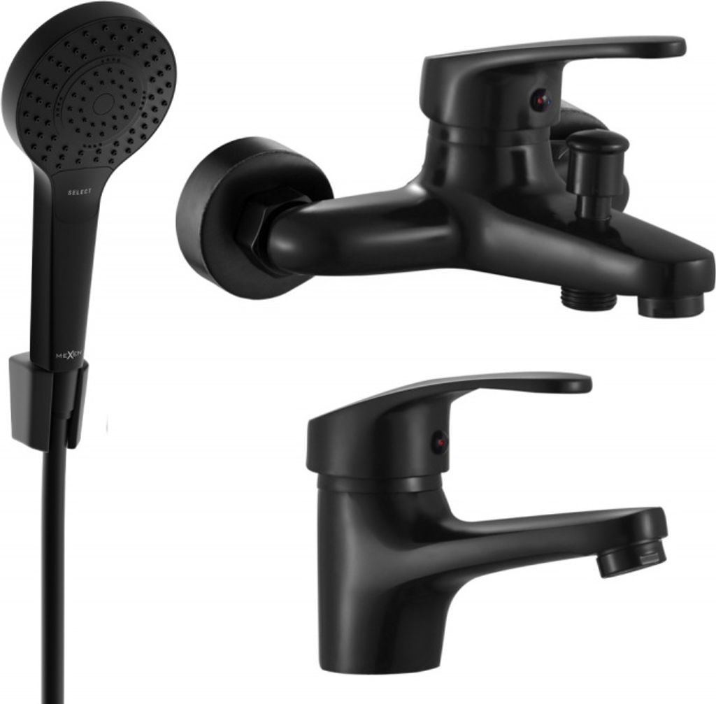 Mexen Erica R05 Brausegarnitur, Schwarz - 746403R05-70