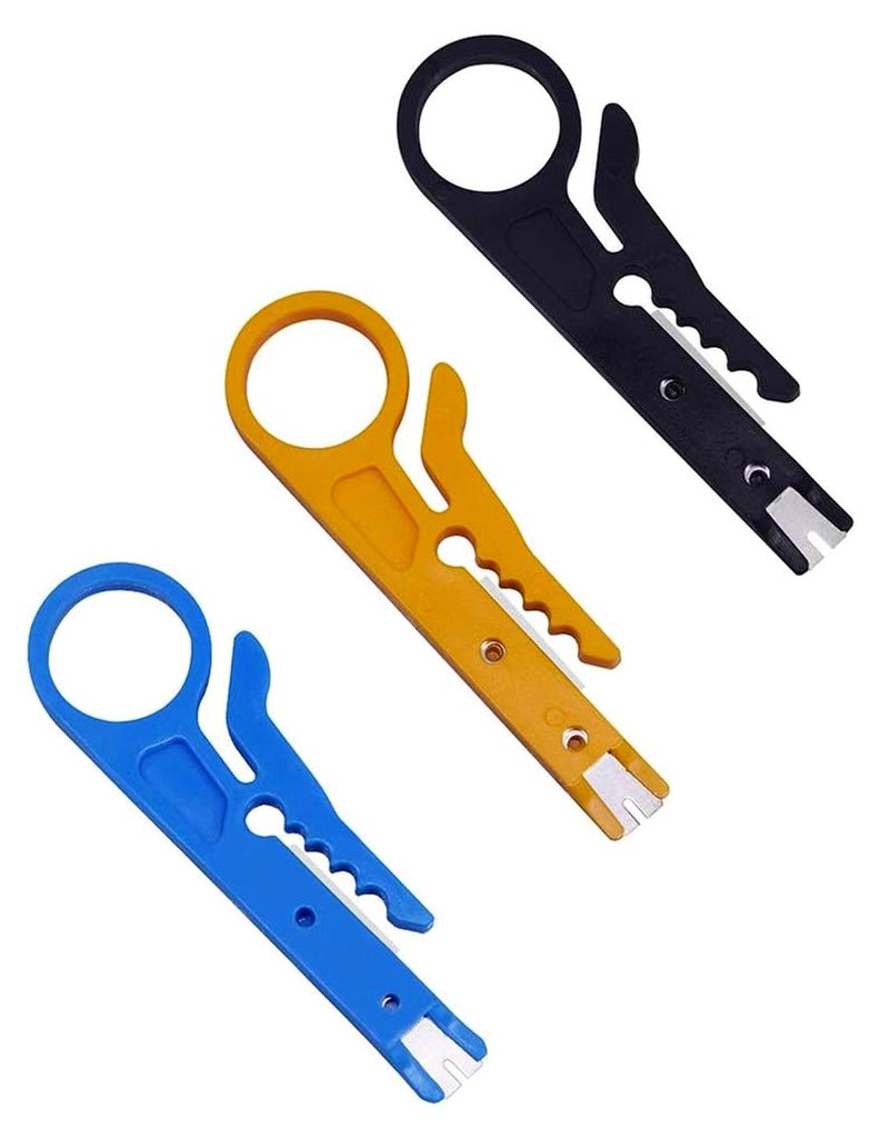 Praktisches Abisoliermesser und Crimpzange mit rutschfester Oberfläche, professionelles Crimpwerkzeug, Multitool für die Holzbearbeitung