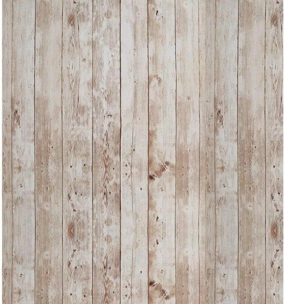 Papier peint adhésif effet bois naturel - Film de rénovation 44,5x500cm