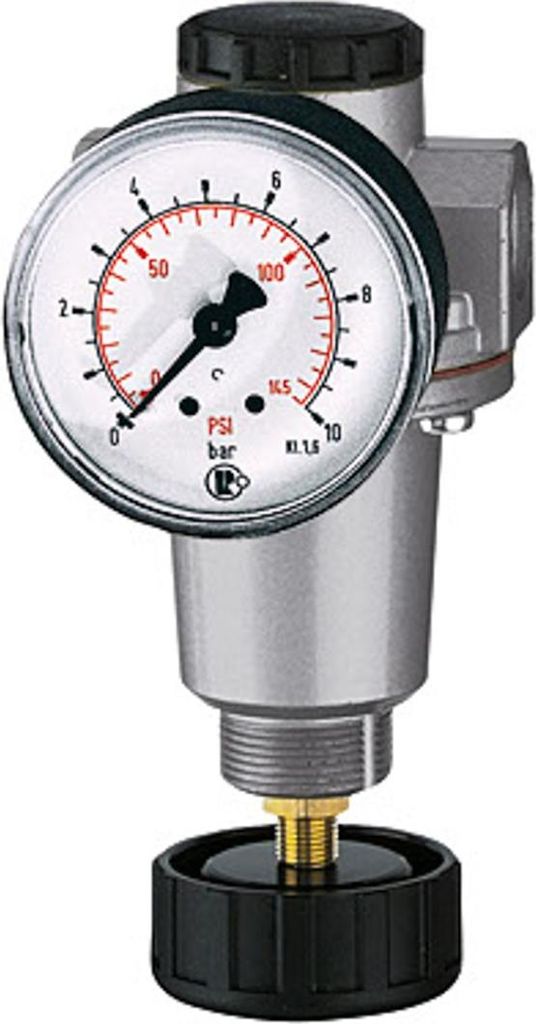 Riegler Druckregler »Standard«, inkl. Manometer, BG 1, G 1/4, 0,2 - 6 bar