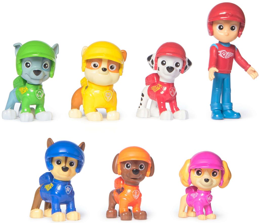 Figurines de jeu PAW Patrol Rescue Wheels, 7pcs. Image du produit 