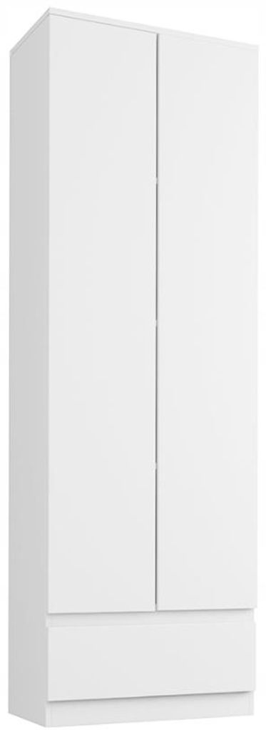 Regál 60 cm skříň 2 dveře 1 zásuvka FRAMIRE B-4 bílá Obrázek produktu 