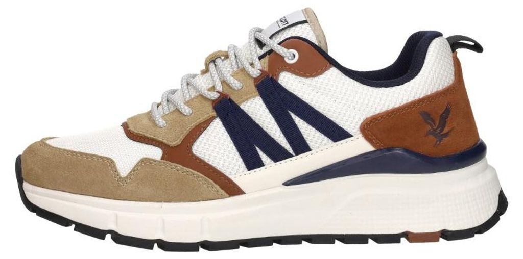 Lyle & Scott Sneaker Lennox mit gedämpfter Zwischensohle und Logo-Details 158LS White Beige 45