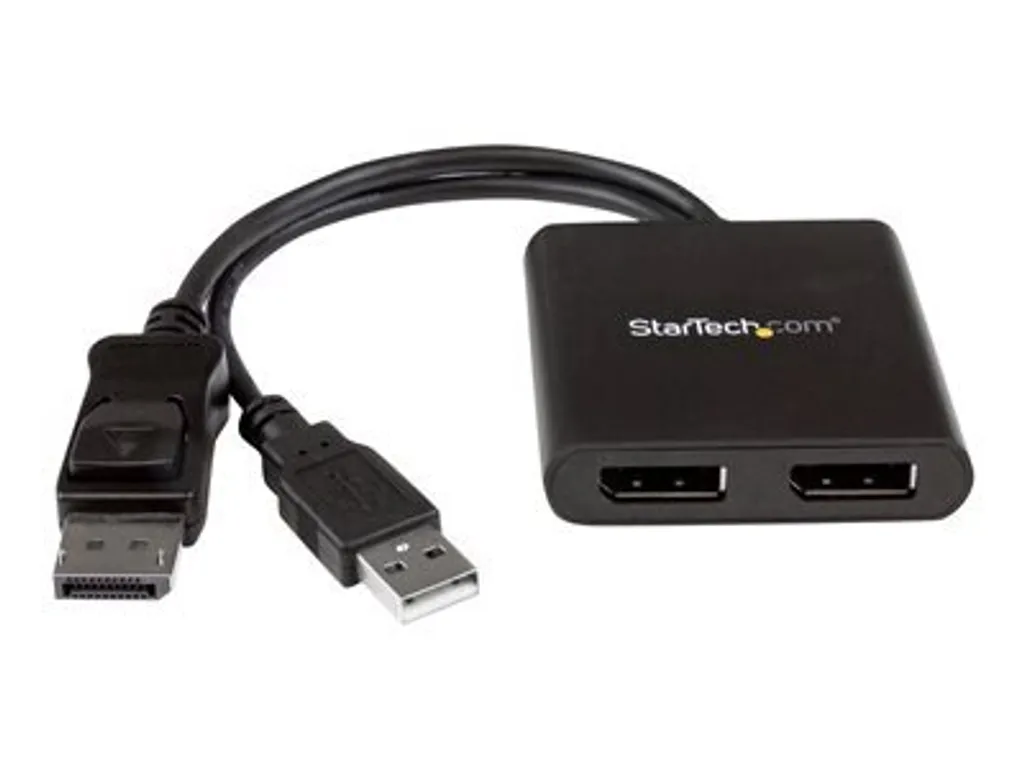Hub MST DisplayPort 1.2 StarTech MSTMDP122DP double écran 4K PC Windows - 10