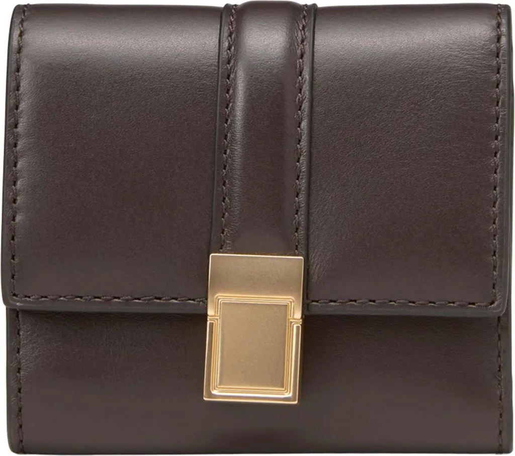 Portafoglio Tova Marc O'Polo Dark Earth | Accessorio Pelle Premium Donna