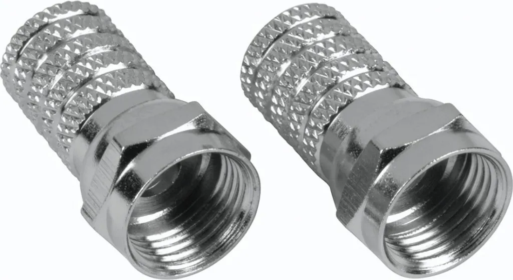 Réparez votre Signal TV avec les Connecteurs F 5,8mm Hama 00179407 - 2pcs