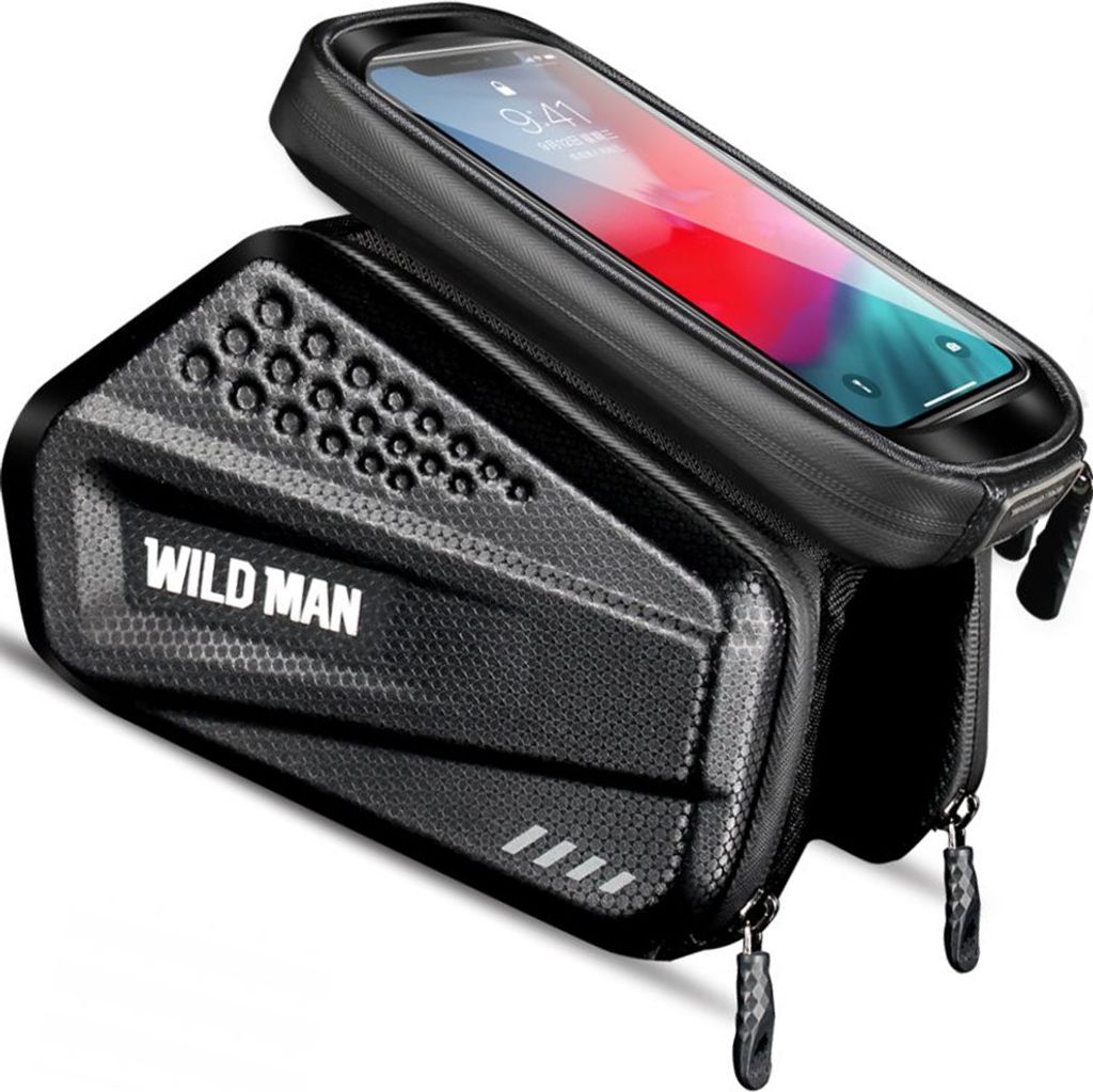 Wildman Hardpouch Fahrradhalterung „Xxl“ Schwarz Produktbild 