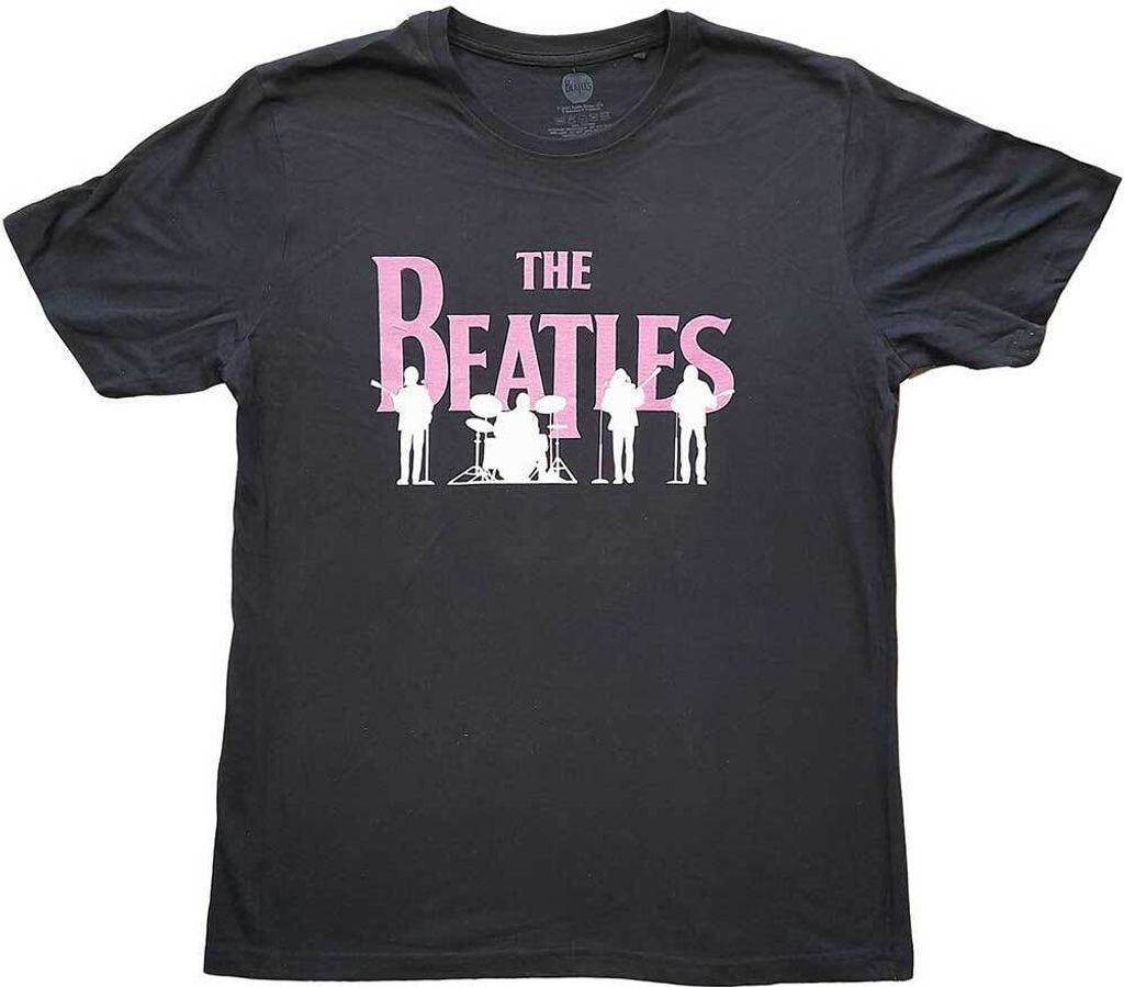 The Beatles - T-Shirt Hi-Build für Herren/Damen Uni RO4652 (M) (Schwarz)