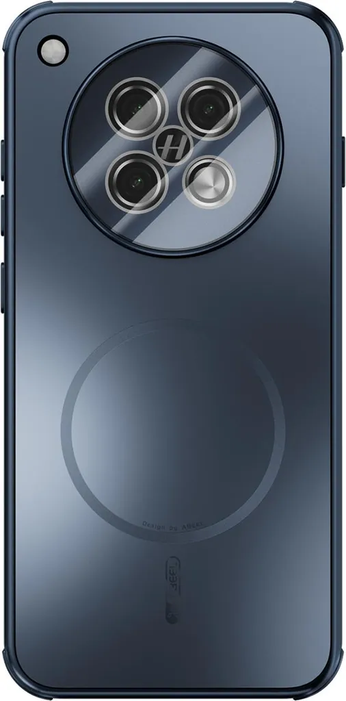 Cover Magnetica Oppo Find X8s Blu: Protezione Lenti e Antiurto PC+TPU - 2