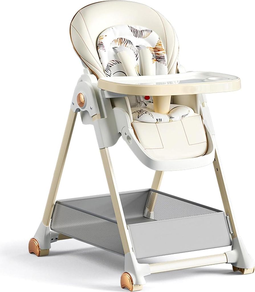 Kinderstuhl - Baby Essstuhl - Babystuhl - Verstellbarer Hochstuhl - Multifunktional - Geeignet für Neugeborene - Kleinkinder - und Kinder - Leicht...