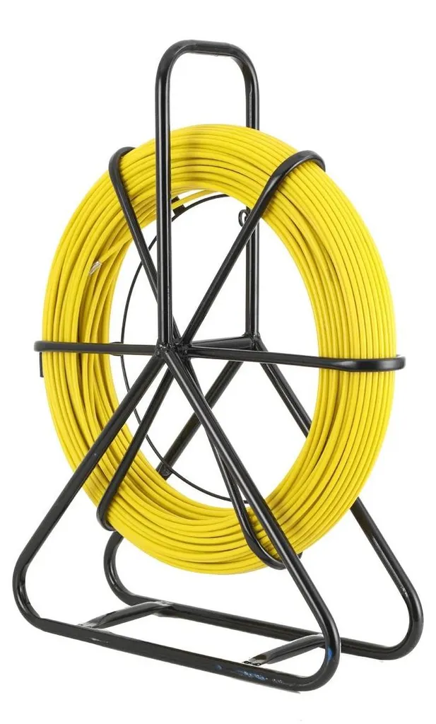 Débloquez vos gaines avec ce tire-câble fibre 100m - 6mm anti-nœud