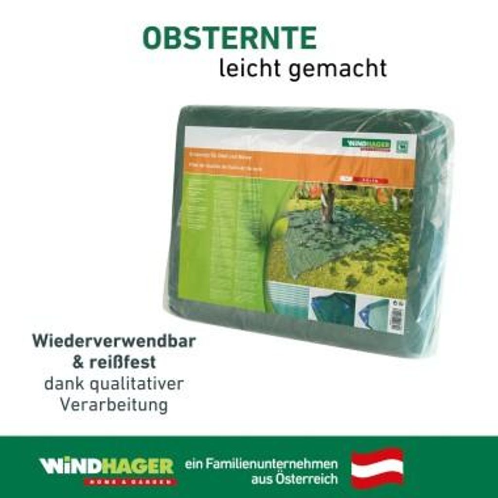 Windhager Erntenetz für Obst und Nüsse, Auffangnetz, Produktbild 