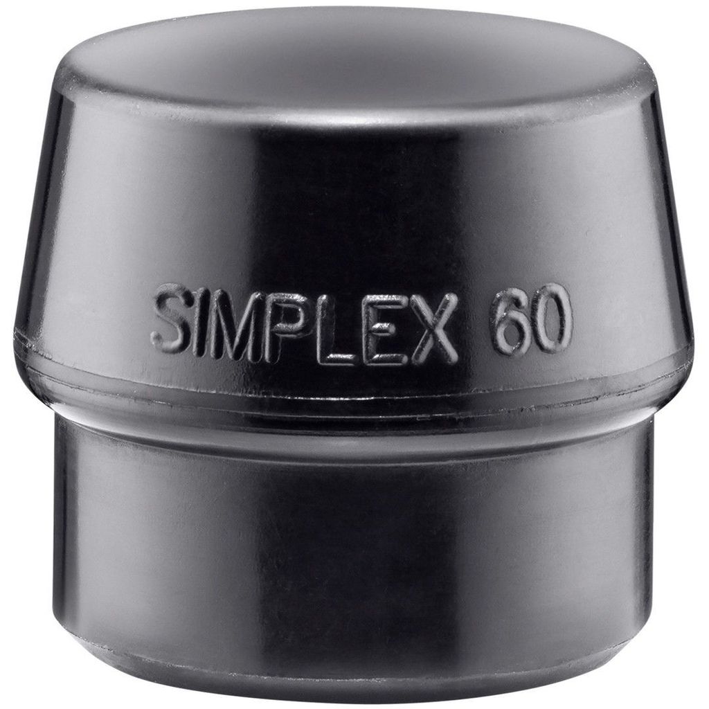 Halder Schlageinsatz für SIMPLEX Schonhammer,d.60,Gummikompos.