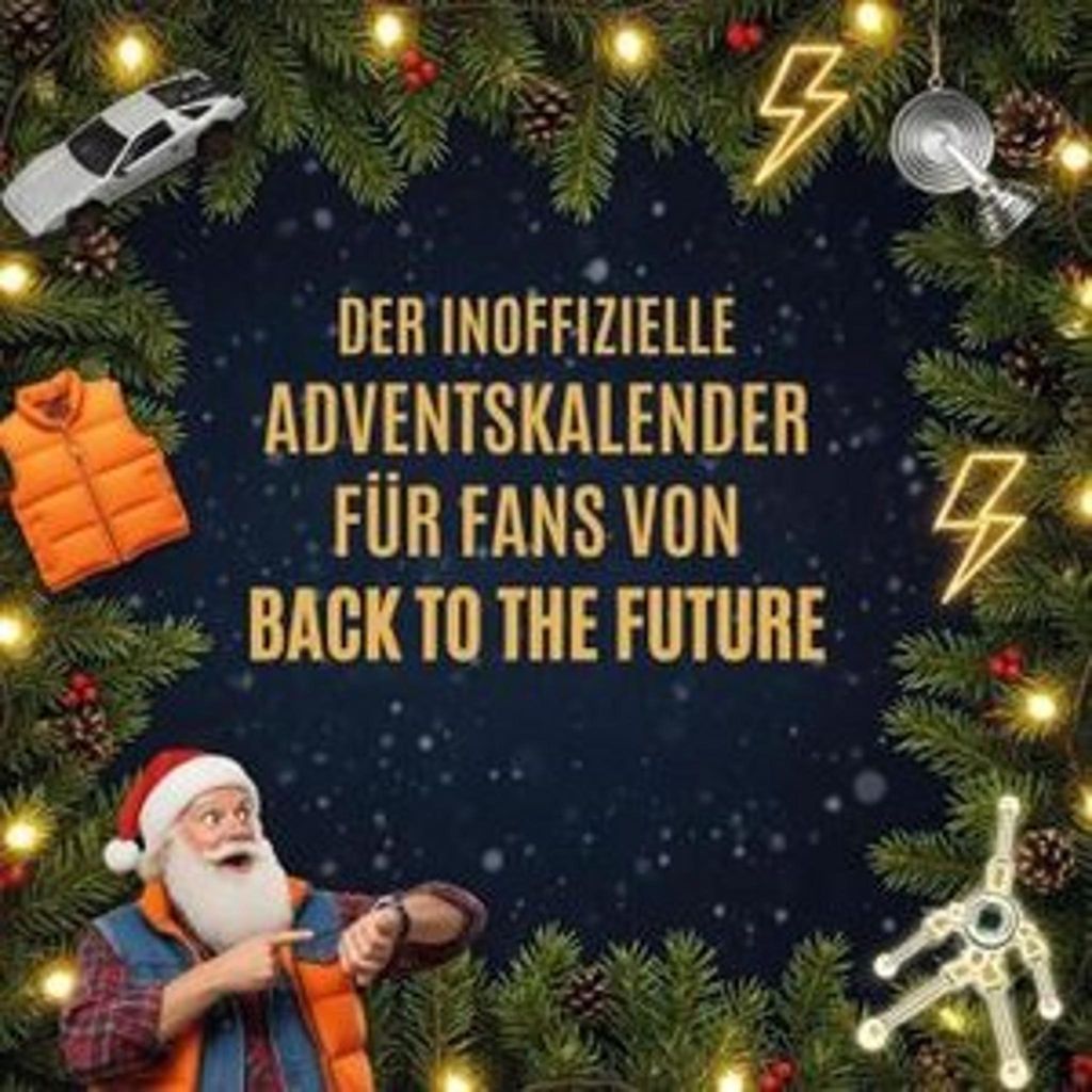 Der inoffizielle Adventskalender für Fans von Back to the Future