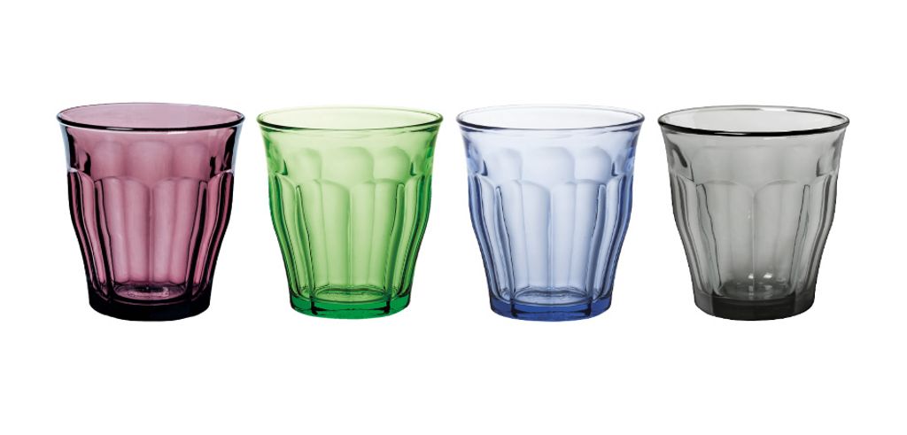 Duralex Trinkglaser Picardie - 4 Stuck - farbig - Glas - Produktbild 