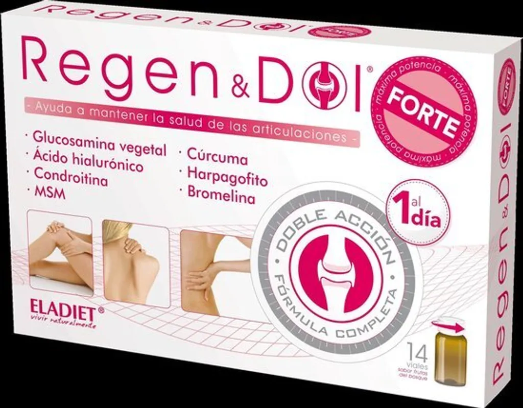 Eladiet Regen y Dol Forte 14 Viales - Complément Articulation Renforcé