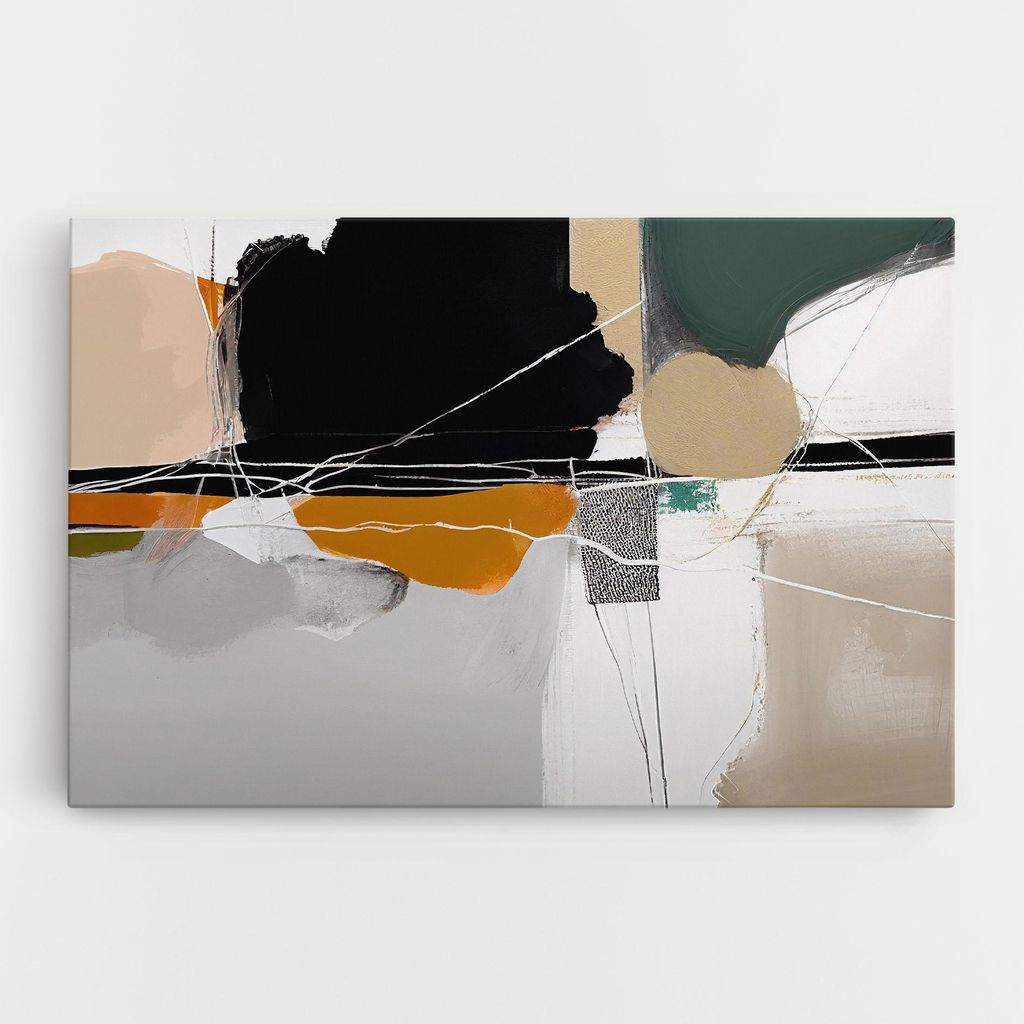 ARTHUB Leinwandbild 30x40 cm, Abstract Ornament Prints | Wohnzimmerdekoration, Hängende Bilder, Wanddekoration, Heimdekoration, Abstrakte, Abstr...