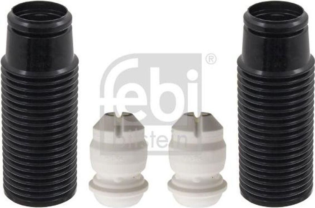 FEBI BILSTEIN 13001 Staubschutzsatz, Stoßdämpfer OE 1H0412303B kompatibel mit Cordoba, Ibiza, Toledo, Fabia, Roomster, Corrado, Fox, Golf III, Go...