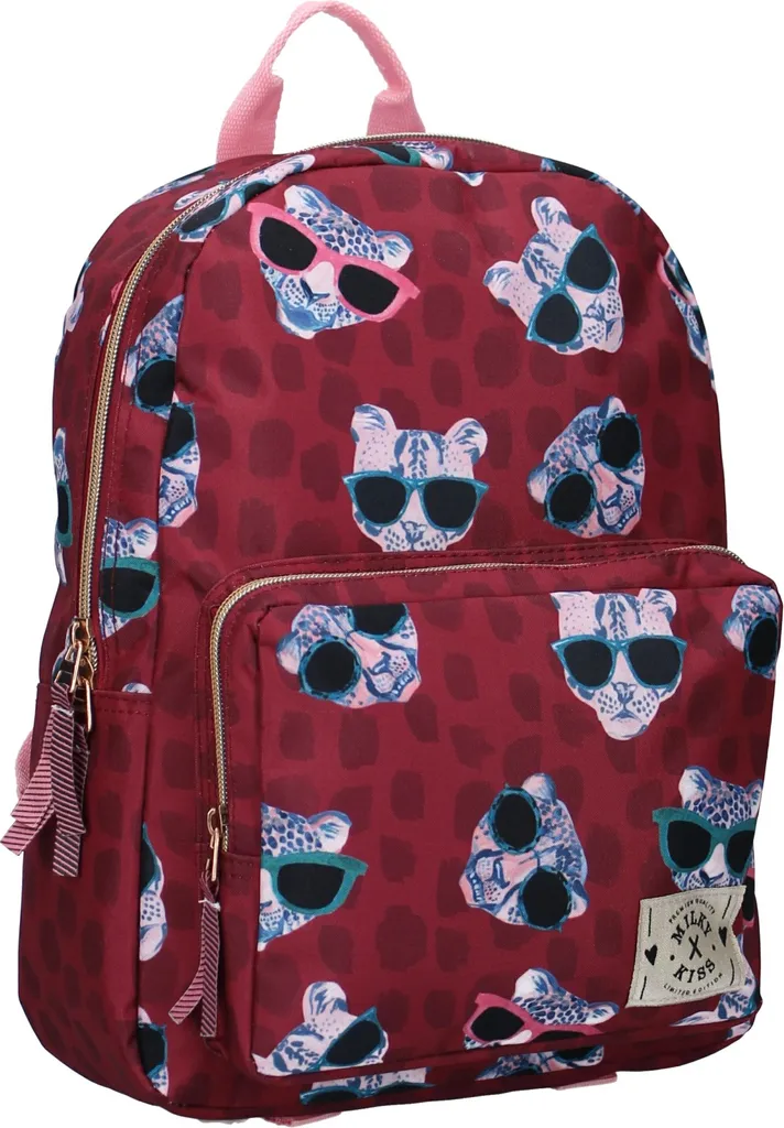 Zaino Tempo Libero Milky Kiss 34 cm: Resistenza e Stile Junior