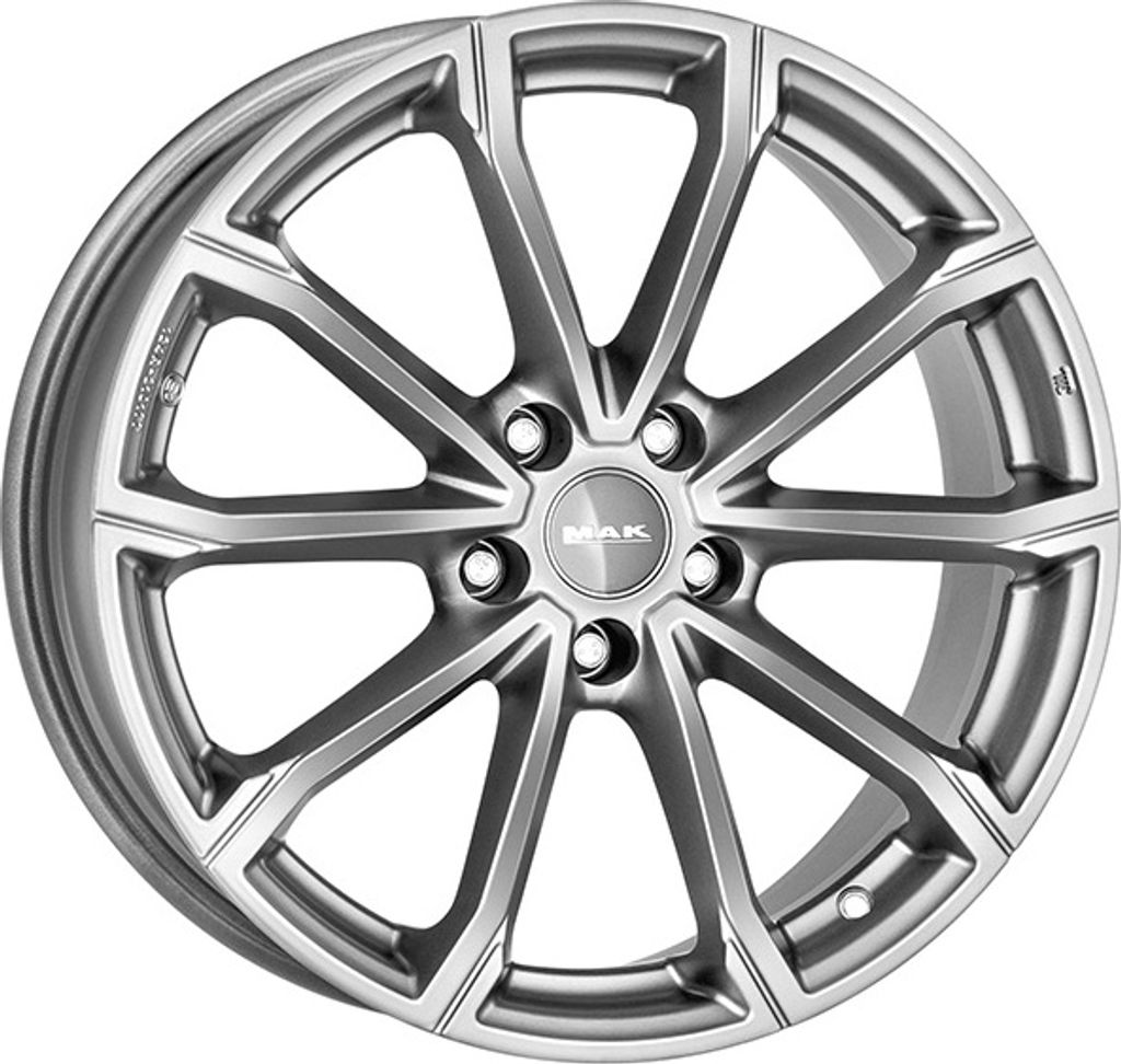 ALUFELGE MAK DaVinci 7x17 5x114,3 ET 45 LIGHT TITAN