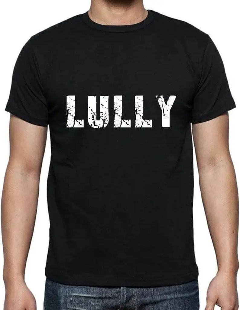 Herren Grafik T-Shirt Lully Öko-Verantwortlich Vintage Jahrgang Kurzarm Lustige Druck Geburtstag Geschenk Mann