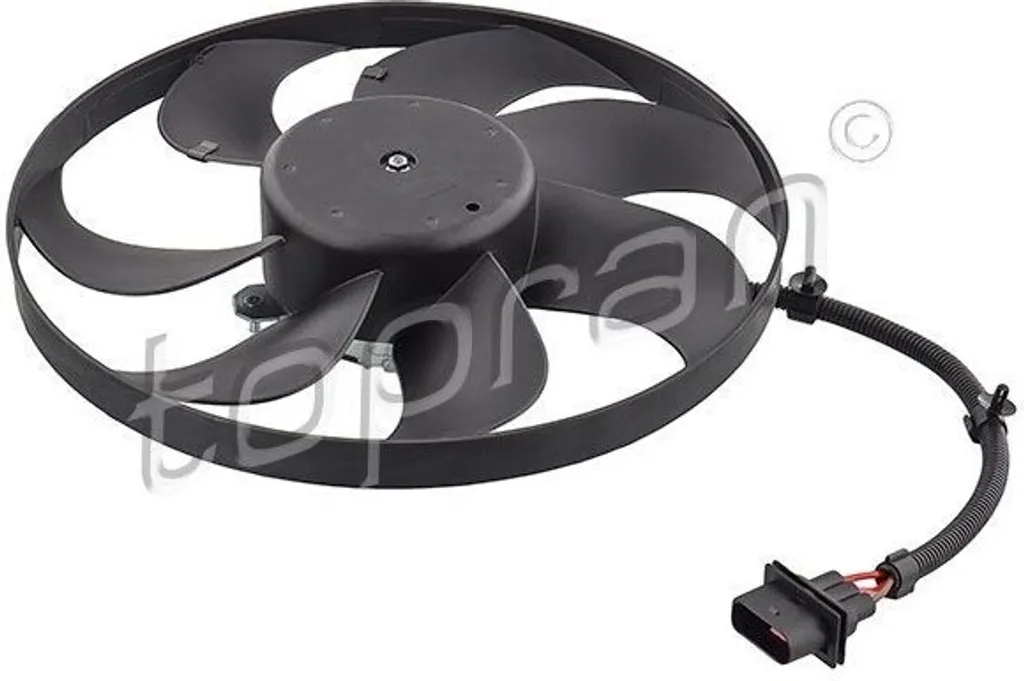 Ventilateur de Refroidissement Moteur pour VW Polo 9N, Fox et Skoda Fabia