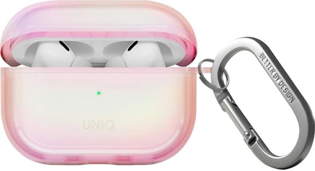UNIQ Iridescia Apple AirPods Pro 2 Hülle rosa Prisma