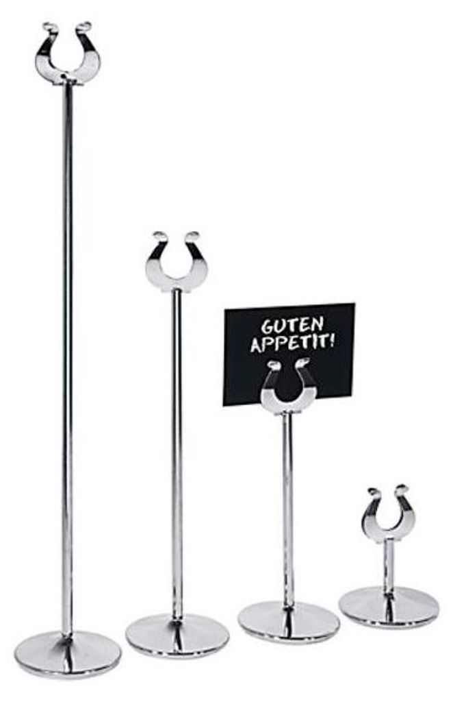 CONTACTO Stojan na banketové karty, výška: 190 mm, ø: 80 mm Obrázek produktu 