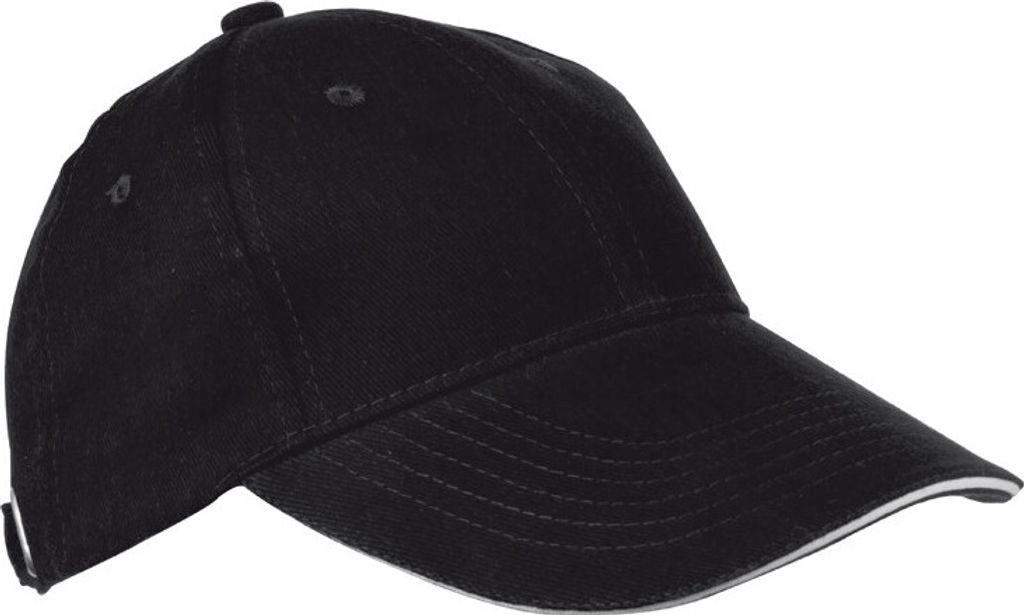 Baumwoll-Basecap 6 Panel heavy-brushed Baumwolle / Farbe: Produktbild 