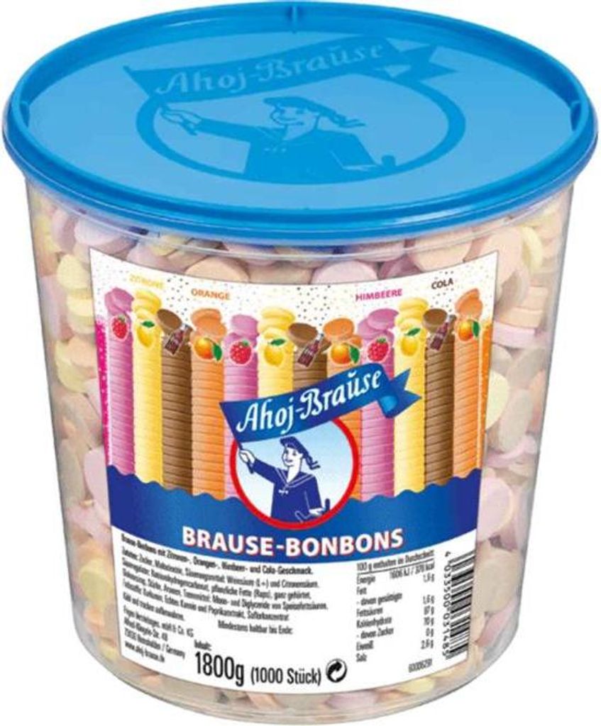 Frigeo Ahoj BRAUSE-BONBONS Brause 1.000 St.