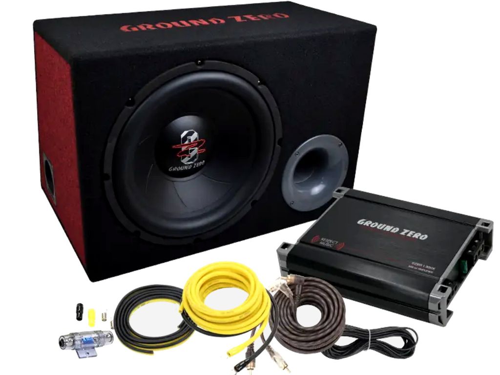 Ground Zero GZ BASS KIT 12.300X-II CONNECT | subwoofer con Immagine del prodotto 