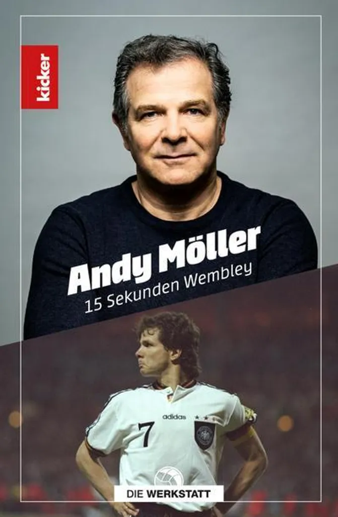 Affiche de Sport Andy Möller Décoration Murale Football Format A3