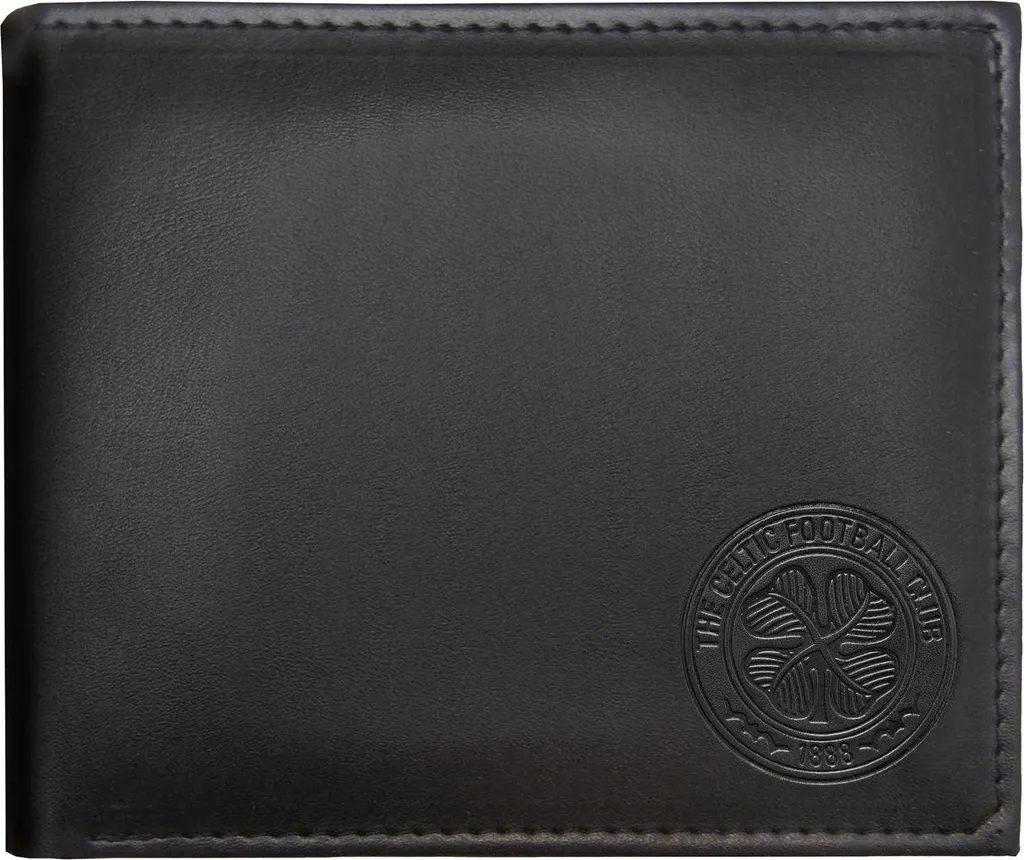 Portafoglio Calcio Celtic FC Nero/Verde - Accessori Ufficiali Club - 2