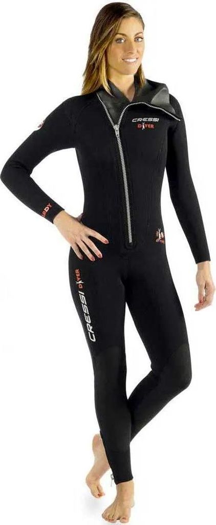 Cressi Diver Frau Tauchen Neoprenanzug Schwarz XL Damen Schwarz XL