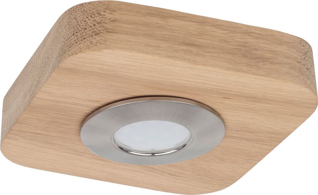 LED Deckenleuchte Natur Metall 3000 K 300 lm Modern Produktbild 