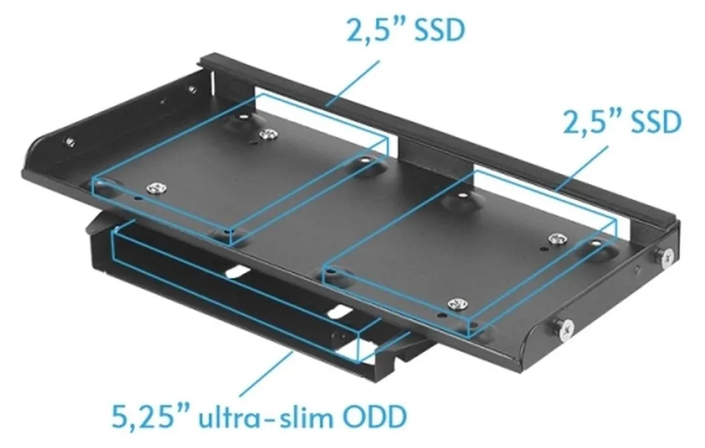 Châssis PC Chieftec CN-01B-OP Pro Cube Mini Format Gain de Place et Rigide - 13