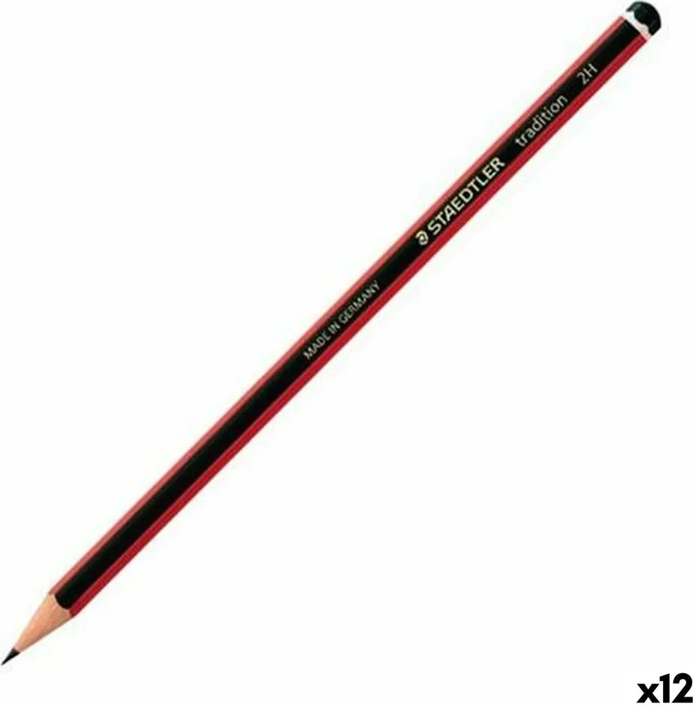 Lot de 12 crayons graphite 110-3B pour dessin artistique et technique