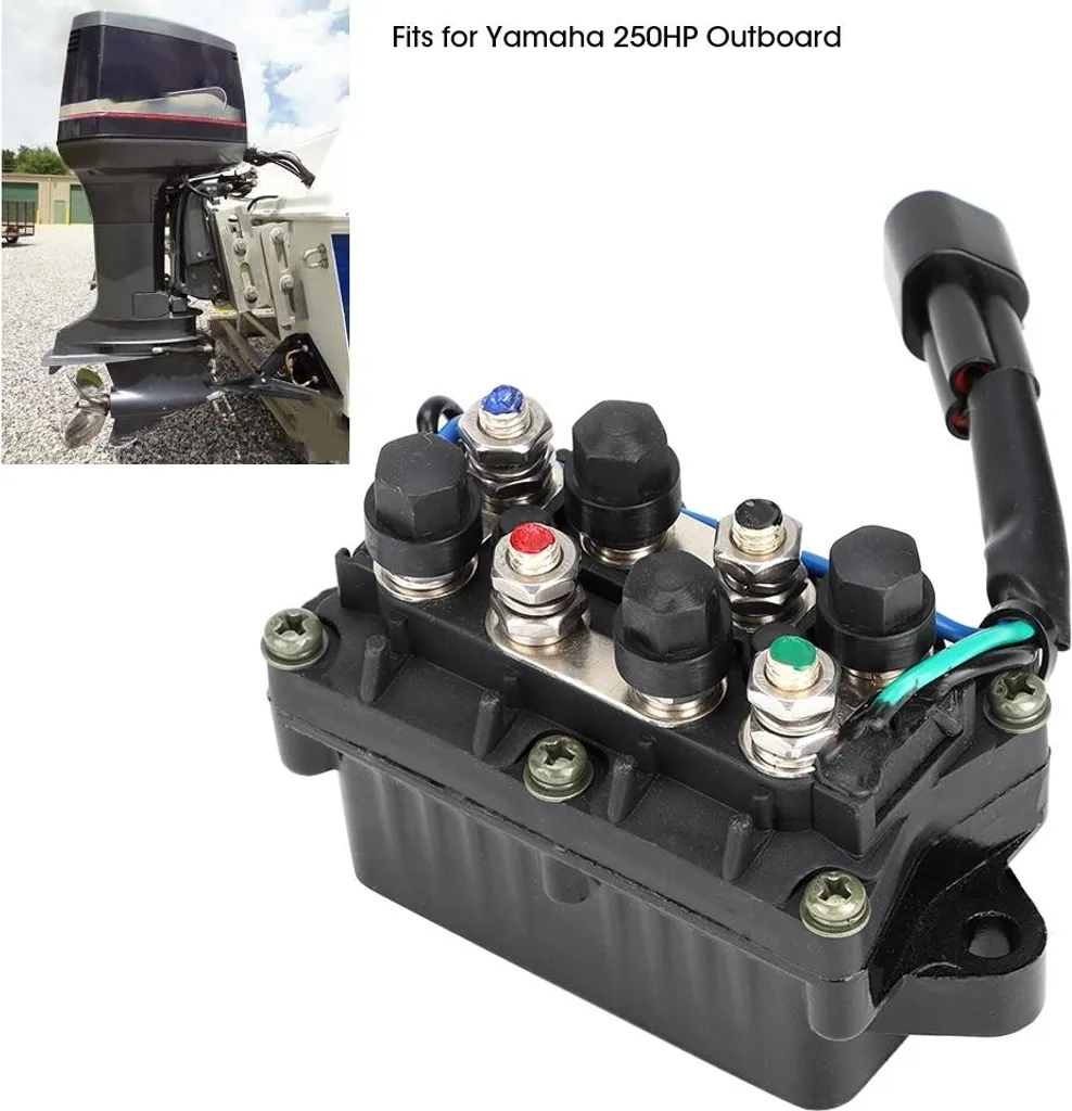 Solénoïde de Trim 12V compatible Yamaha 250 ch - Remplacement Direct - 6