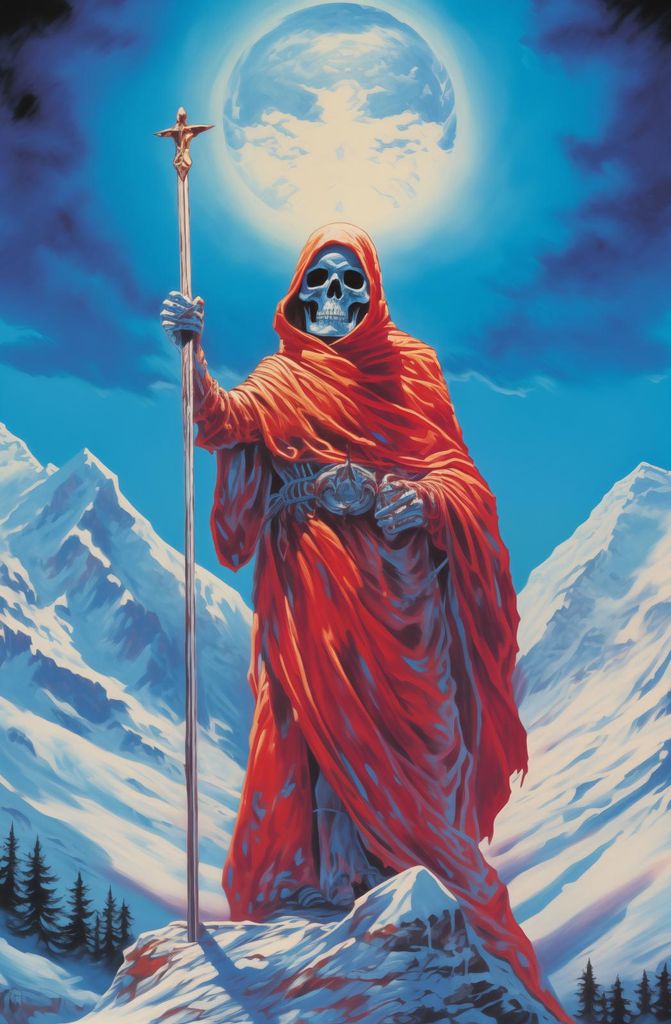 Plakat 56,6x86,4cm Wächter des Bergmondes