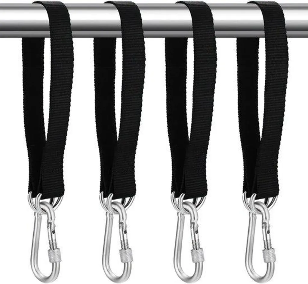 Sangle élastique anti-glisse réglable - Fixation sécurisée lot de 4