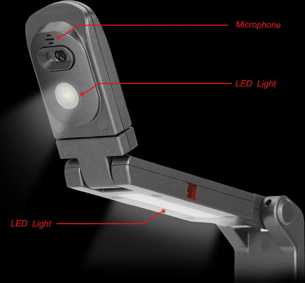 JOYUSING V500S Caméra de Documents USB 8MP Auto Focus Format A3 pour Mac - 6