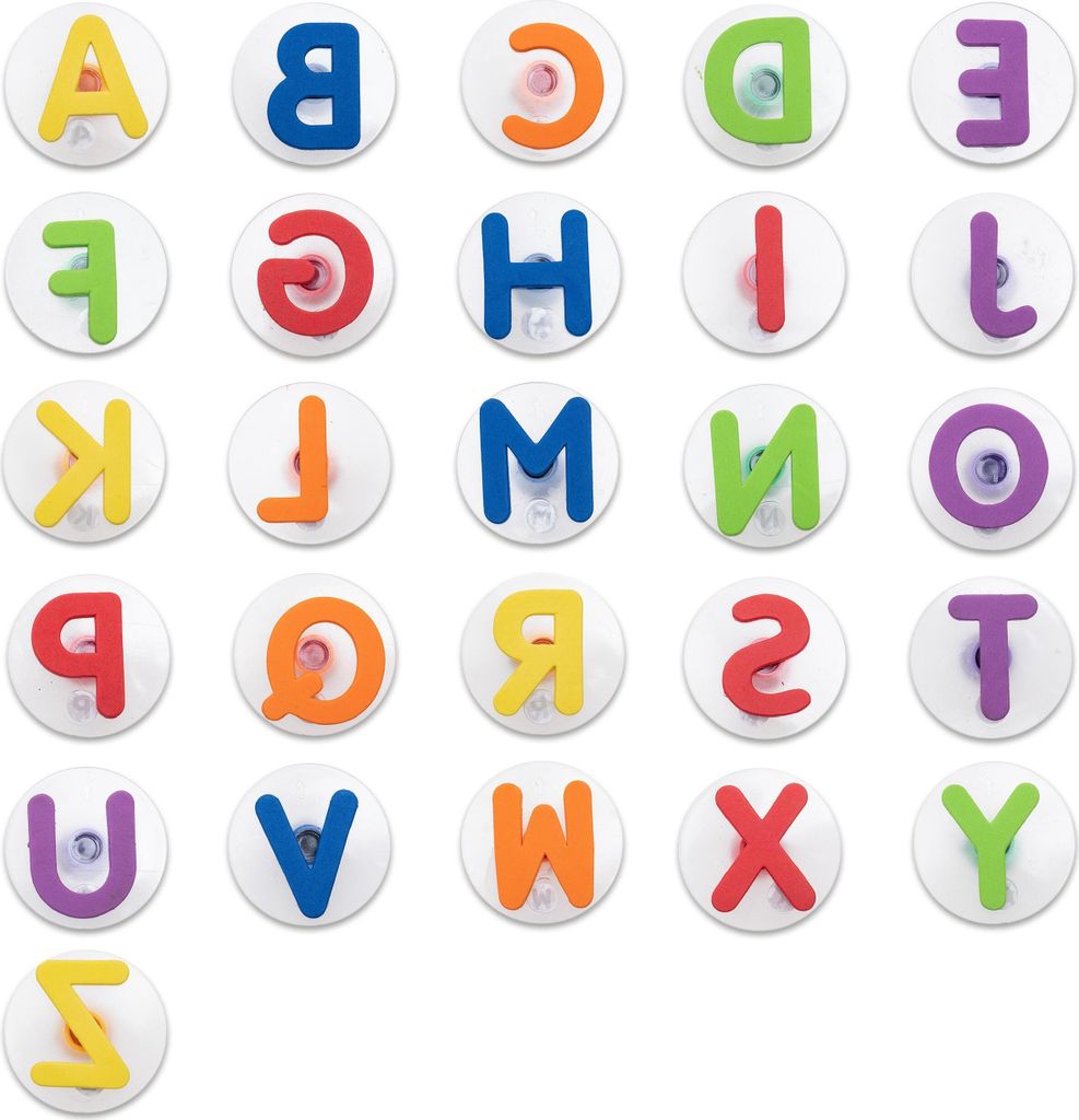 Betzold Daggis - 26 Riesen-Buchstaben-Stempel - Stempelset Kinderstempel