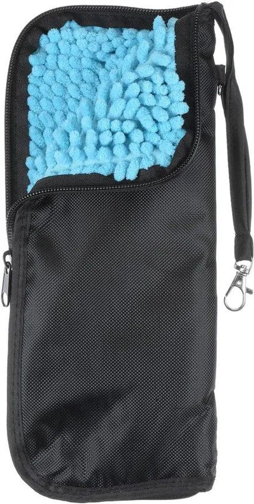 Étui de Transport pour Parapluie Mouillé - Finition Chenille Bleue