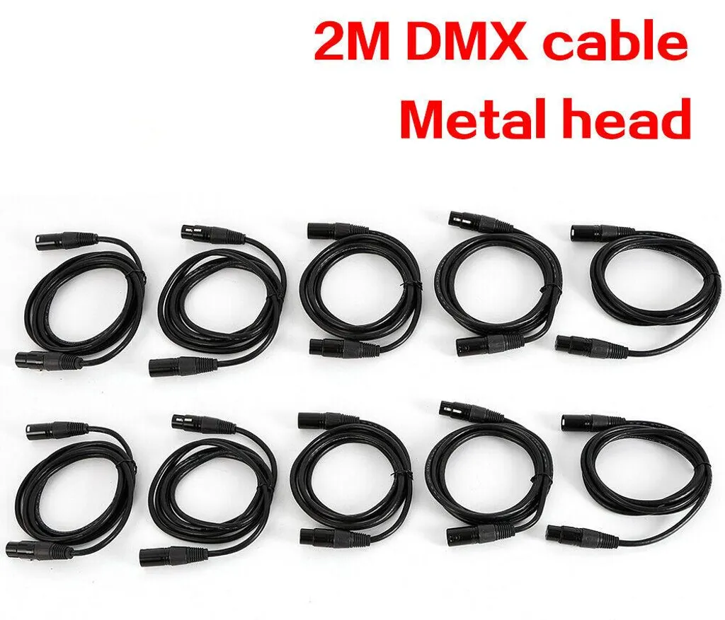 Câble DMX robuste 3 pôles avec connecteurs renforcés pour usage intensif - 4