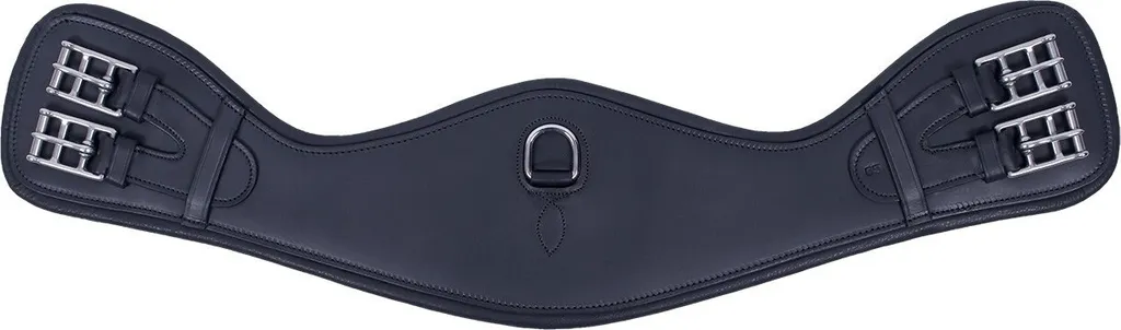 QHP Bold Sottopancia Dressage Nero 55cm: Delicato sulla Pelle